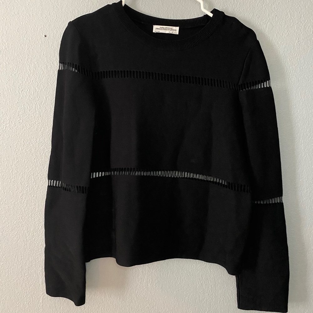 Zara black sweater